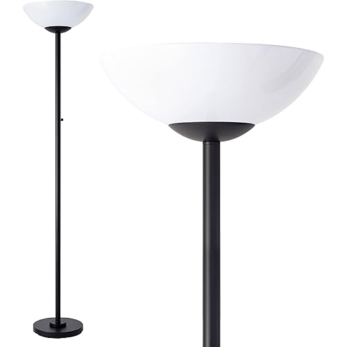 Super Bright Floor Lamp 8000LUMEN!! DIMMABLE 30K Light up a Full Room, Modern and Elegant Design