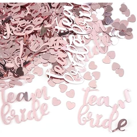 Rose Gold Hen Party Confetti Decorations Cover