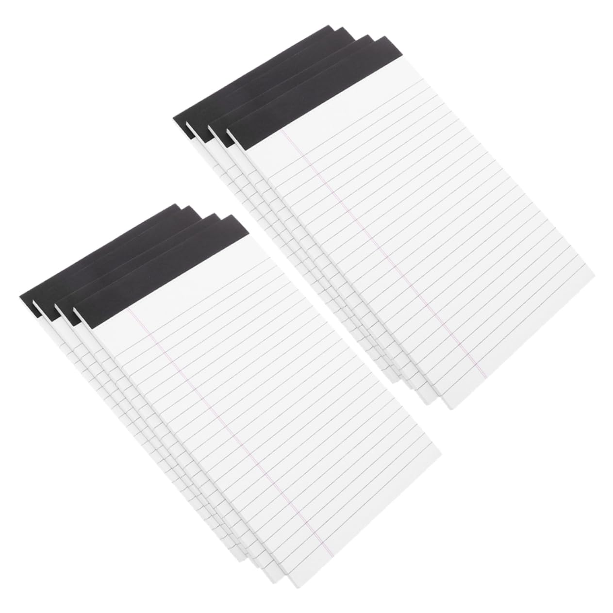 8 Bloc-notes Lignés et Déchirables pour Organisation de Bureau à Domicile - 8