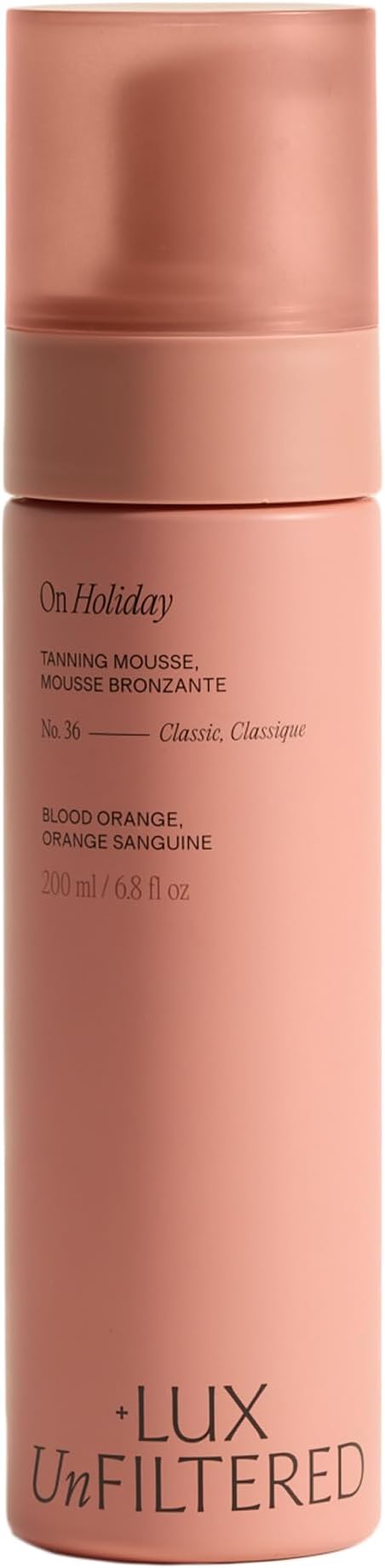 N°36 Self Tanning Mousse - Self Tanner Mousse, Tanning Foam – Hydrating, Streak-Free, Natural-Looking Sunless Tanner - Vegan & Cruelty Free - Blood Orange