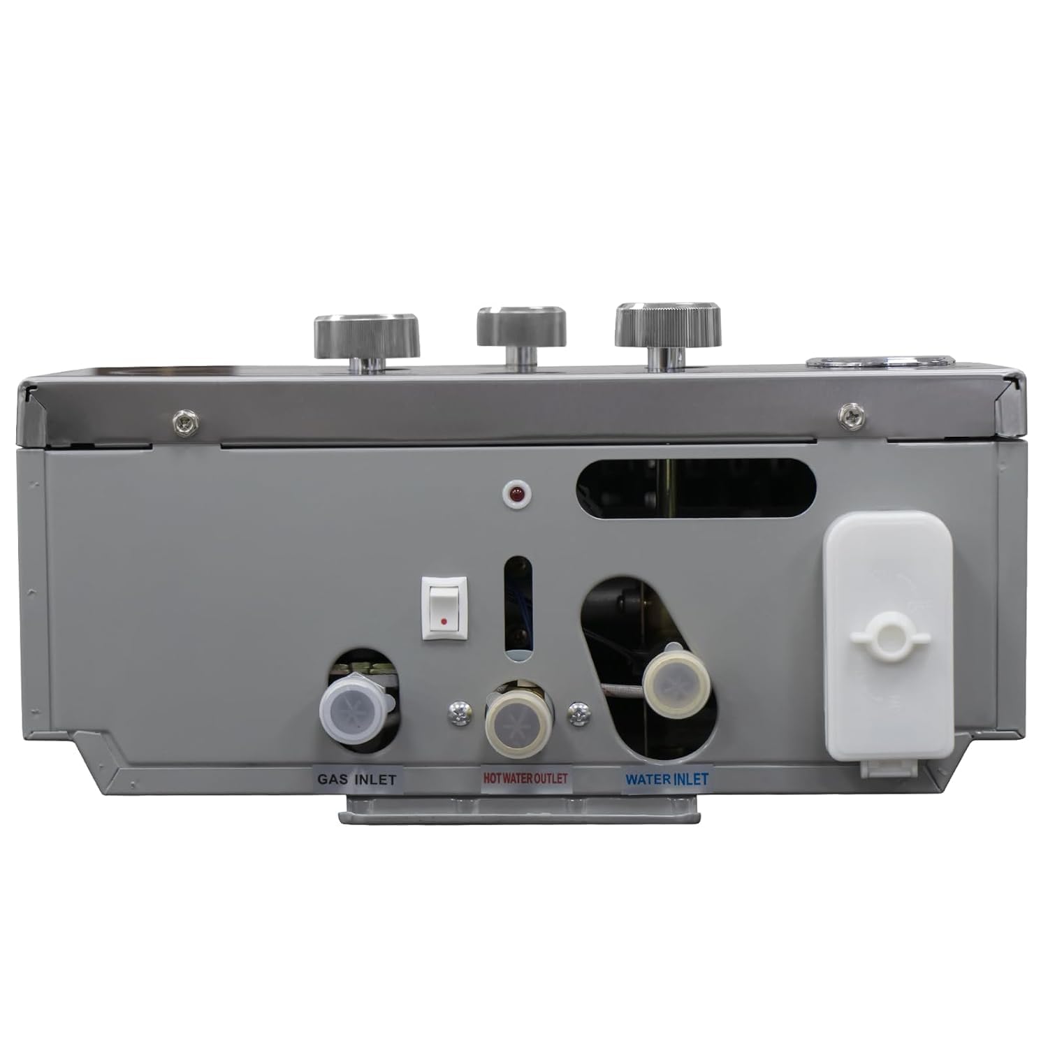 Propan-Durchlauferhitzer ohne Tank, 6L 12KW LPG GPL Instantaner tragbarer Wassererhitzer für den externen Gebrauch in Wohnmobilen, Wohnwagen, Anhängern, Kabinen, Einsatzort (6L 12KW)