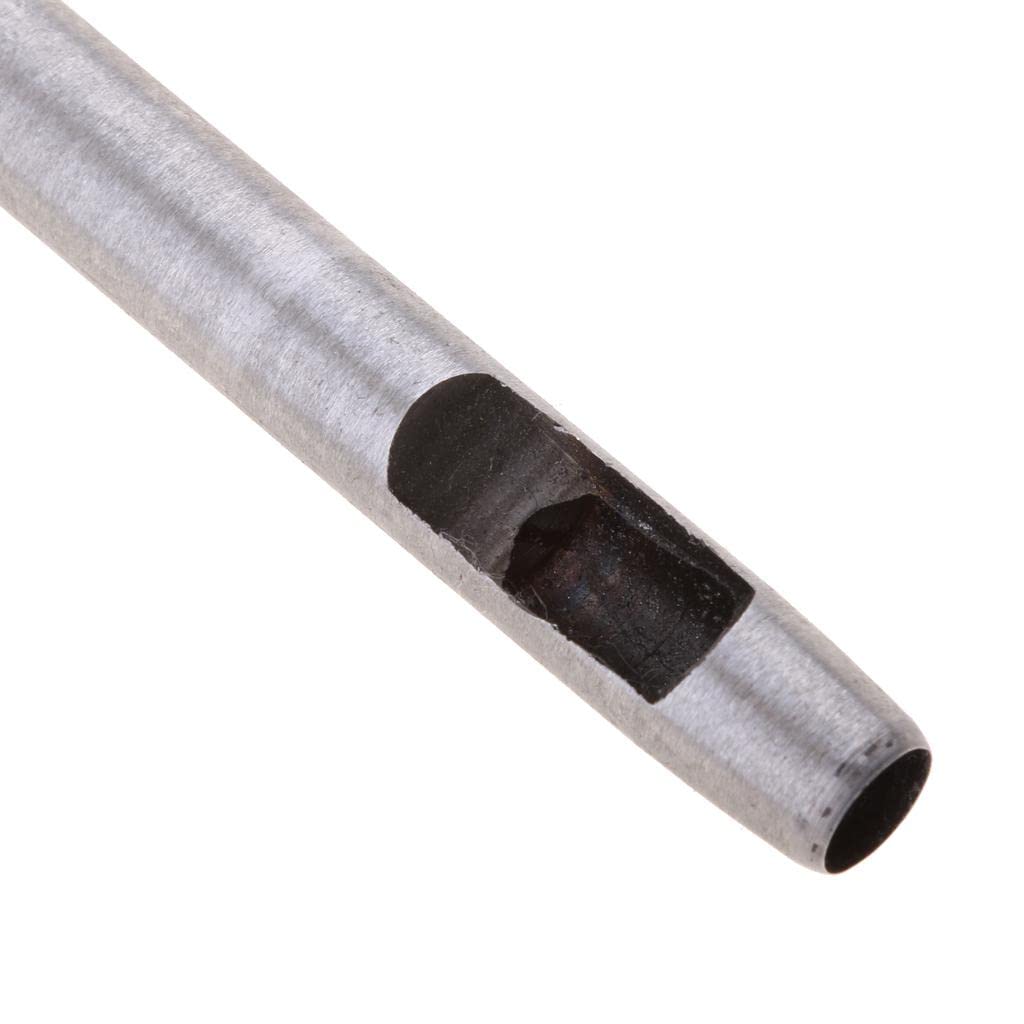VELURA Steel Round Hollow Punch Hand Tools Hole Punching Leather Gasket 8mm|1 Piece Hollow Punch Tool| Statues & Lawn Ornaments| Yard, Garden & Outdoor Living-picture-31