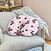 PJHEQOXE Cherry Pattern Nursing Pillow Cover Stretchy and Soft Nursing Cover for Breastfeeding Pillows Pillow Slipcover for Baby Girls Boys Newborn
