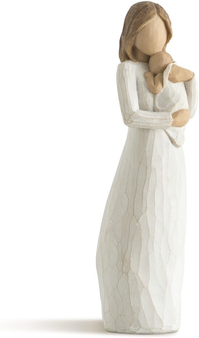 Willow Tree Angel of Mine, So Loved, so Very Loved, A Gift to Celebrate, New Families and Loving Family Relationships That Develop Between Parent and Child, Sculpted Hand-Painted Figure