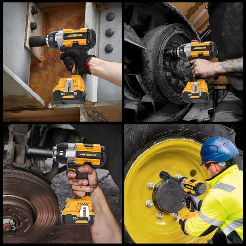 image for AIDERAR Impact Wrench for DeWalt Battery, 1697Ft-Lbs (2300N.m) Impact 