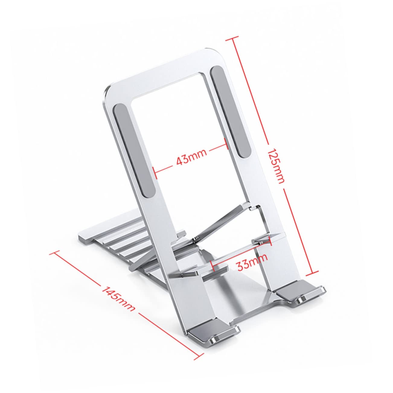 UKCOCO 2piezas Soporte De Teléfono y Plegable para Escritorio Compatible Móviles y Tablets para Oficina y Hogar Diseño Compacto y Conveniente Acabado y Ergonomía Optimizada