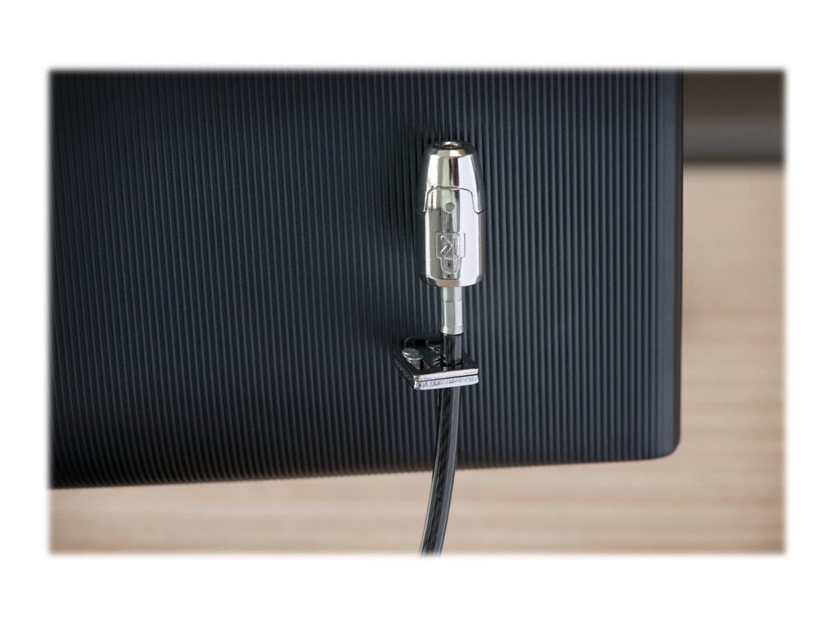 Kensington Desktop and Peripherals Standard Keyed Locking Kit 2.0 - Sicherheitskabelschloss - 2.4 m