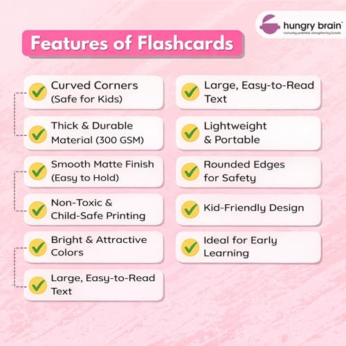 Image of Hungry Brain Flash Cards (Colours & Shapes)