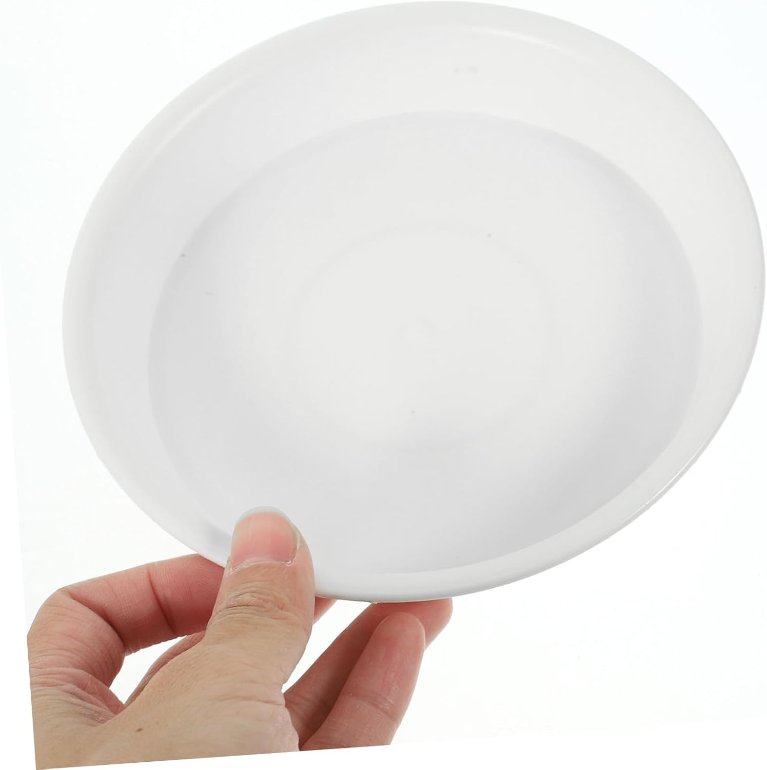 4sets Round Plant Saucers Durable Drip Trays for Use for Potted Plants Flowerpots and Bonsai Outer 8pcs*4