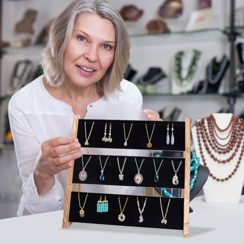 Présentoir a Collier Bois : Ne Perdez Plus de Temps avec Vos Bijoux Emmêlés