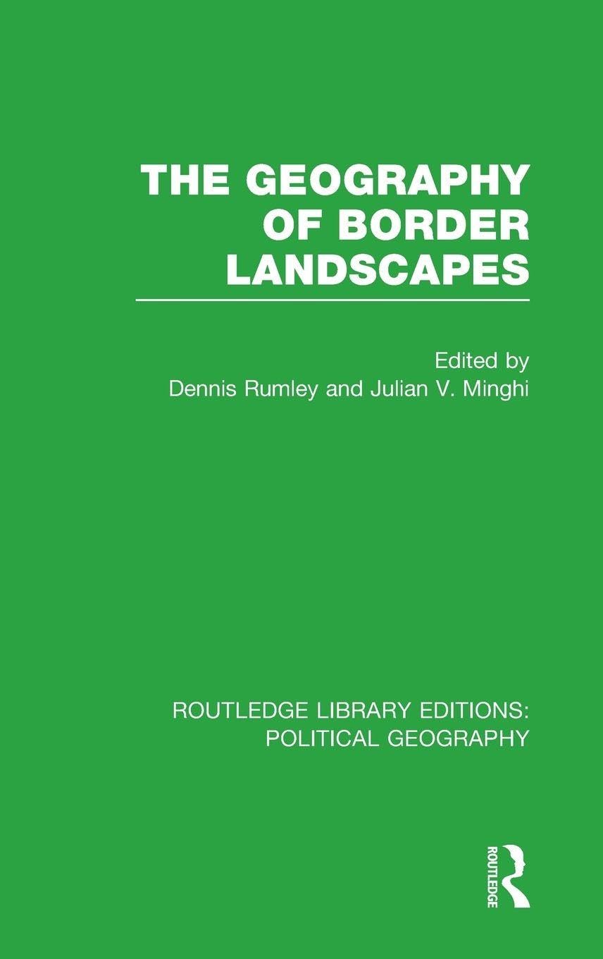 Buy The Geography of Border Landscapes: Political Geography) (Routledge Library Editions: Political Geography) — BookShops.in