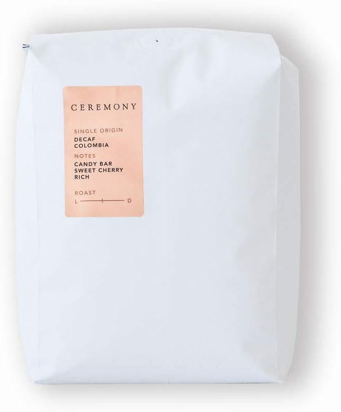 Ceremony Coffee Roasters - Decaf Colombia - Specialty Coffee - 2lb Bag (Whole Bean)
