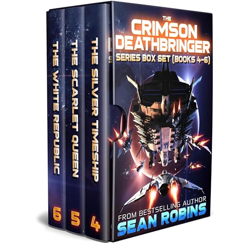 The Crimson Deathbringer Series Box Set (Books 4-6) Audiolibro Por Sean Robins arte de portada