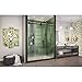 DreamLine Enigma-XO 56-60 in. W x 76 in. H Fully Frameless Sliding Shower Door in Oil Rubbed Bronze, SHDR-61607620-06