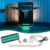 Alpena BBQ Outdoor Grill Multi-Colored LED Light Strip 24" with 3 AA Battery Box, Battery Included