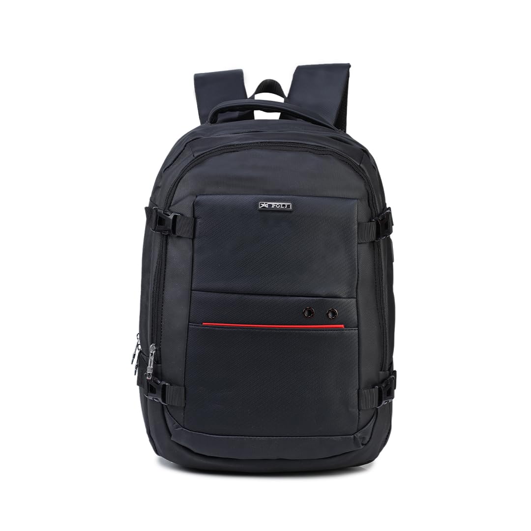 carry trip Backpack bag with 15.6 inch laptop padded Compartment,USB Charging port,luggage strap and Organizer pocket for Men and Women-picture-5