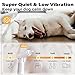 Electric Dog Nail Grinder - Super Quiet Low Vib with 2 LED Lights | USB Rechargeable Plug-in 3 Speeds | FCC Compliant | Painless Grooming for S/M/L Dogs & Cats