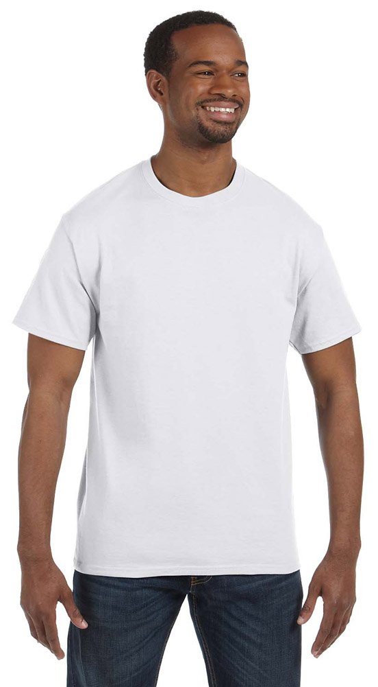 Hanes6.1 oz. Tagless T-Shirt (5250T) White, L