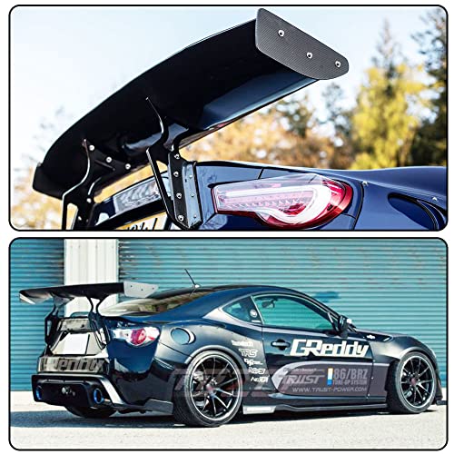 Mcarcar Kit Carbon Fiber Trunk Spoiler For Subaru Brz 2013-2018 Toyota Gt86 2012-2017 Racing Rear Wing Spoiler Gt Power #TOP1