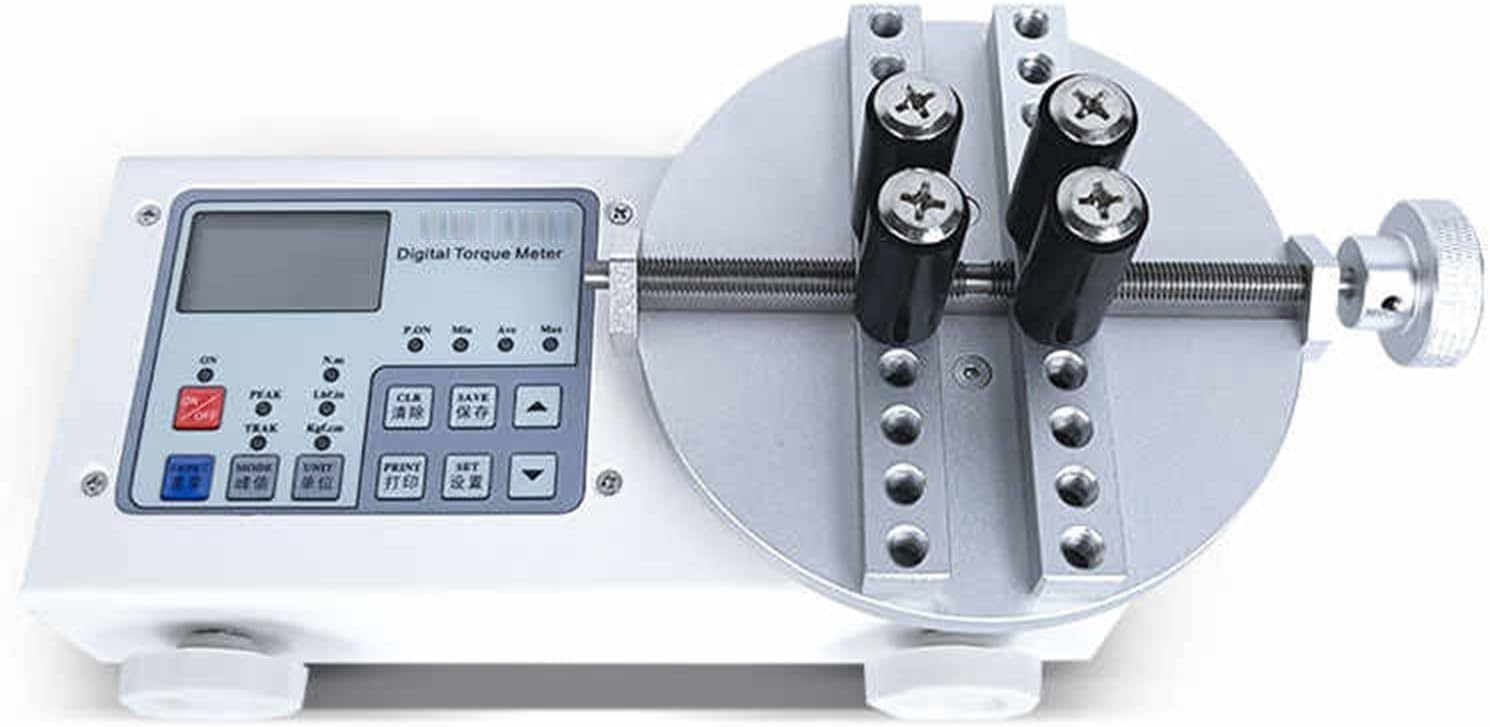 Portable Digital Torque Meter for Bottles, Adjustable 10-150mm Torsion Cap Gauge, Precision Measurement Tool for Various Bottle Shapes and Sizes