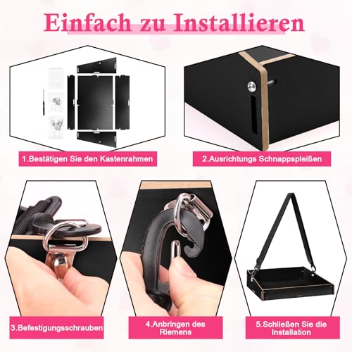 Bauchladen Beimeiii für Junggesellenabschied in Schwarz