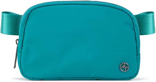 Pander Everywhere - Riñonera para mujer, cangureras de moda, bolsas cruzadas, bolsa de cinturón para todas partes con correa ajustable, Verde Kelly