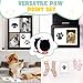Nabance Inkless Paw Print Kit for Dogs, Cats with 3-Pcs Owl Ink Pad & 2 Paper Frame, Clean Touch Dog Nose & Baby Handprint Kit, Pet Paw Print Impression Kit, Keepsake Gifts for Pet Lovers, New Moms