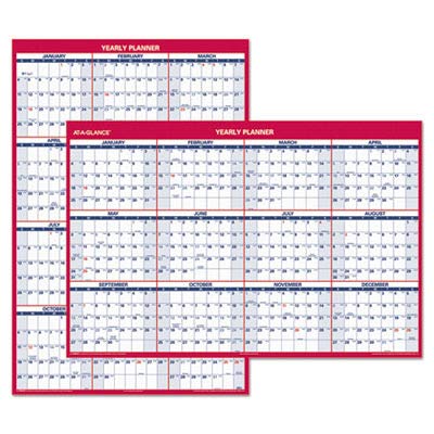 AAGPM32628 - Erasable Vertical/Horizontal Wall Planner