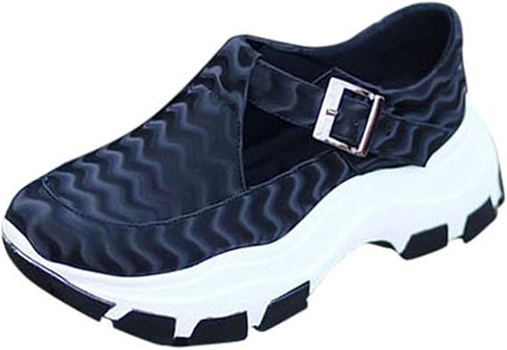 Amazon Co Jp スニーカー レディース Noldares 厚底スニーカー ダッドスニ ーカー スポーツ シューズ ランニングシューズ女性用 美脚 軽量 身長アップup 通勤 疲れない 通学 インソール 韓国 ウォーキングシューズ 運動靴 通気性 カジュアル ファッション