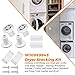 W10869845 Dryer Stacking Kit by Blutoget - Fit for Whirlpool May-tag Standard and Long Vent Dryer & Washer - W10869845 Whirlpool duet Stacking Kit Replace W10298318, W10761316, AP6047938, PS3407625