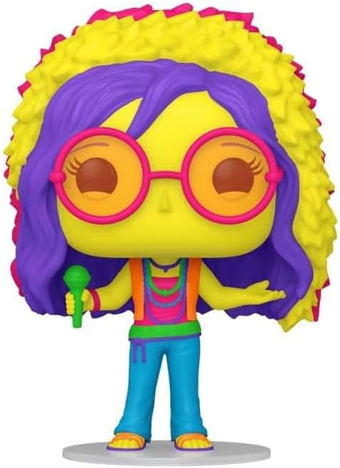 Funko Pop! Janis Joplin (Blacklight) Shop x Fun on The Run 2023 Exclusive - Image 3