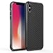 Produktbild Aclouddate iPhone X hülle, iPhone XS hülle, Ultra Dünn Schwarz Weiche Premium Silikon TPU Handyhülle, Anti-Fingerabdruck und Anti-Kratz Anti-Dropping Case Cover