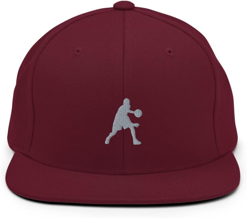 Basketball hat, Basketball Hats for Men Snapback, Embroidered Unisex hat, Basketball Player Gifts, for Team, Coaches.