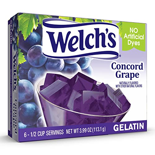 Welch's Concord Grape Gelatin, 3.99 Oz, Pack of 12 - Thumbnail 4