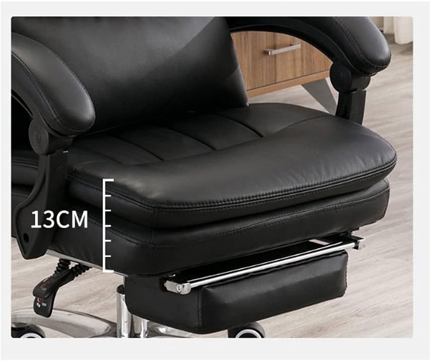 Home Office Chairs Desk Chair Adjustable Backrest Chair Computer Gaming Chair with Footstool Ergonomic Video Game Chairs