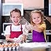 Syhood 6 Pieces Kids Apron with Pocket Adjustable Children Chef Apron for Baking Painting Cooking (Fresh Color, Large)