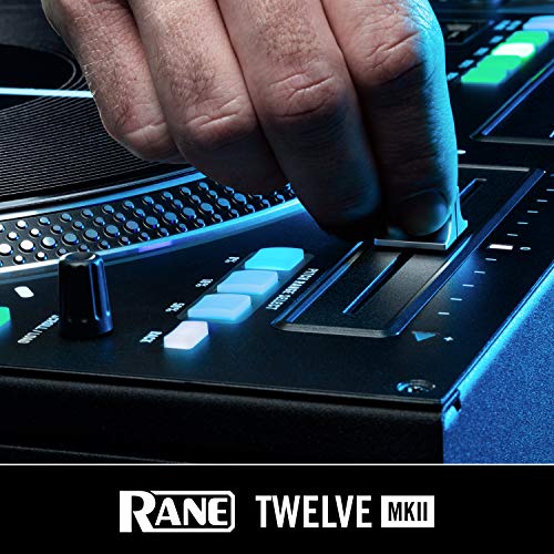 Rane Dj Twelve Mkii | 12-Inch Motorized Vinyl Like Midi Turntable With Usb Midi & Dvs Control For Traktor, Virtual Dj & Serato Dj (Twelvemkii) #TOP7