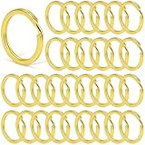 DIY Handwerk: Dieser gold schlüsselanhänger ist ein vielseitiges und praktisches Accessoire, das sich als nützliche Komponente für alle Arten von handgefertigten Kreationen eignet. Egal, ob Sie ein DIY-Enthusiast sind, der kreativen Schmuck wie Ohrringe oder Taschenanhänger herstellt, oder ob Sie das Halsband Ihres Haustieres mit einem kleinen Anhänger verzieren möchten, dieser anhänger ringe erfüllt seine Aufgabe mühelos.