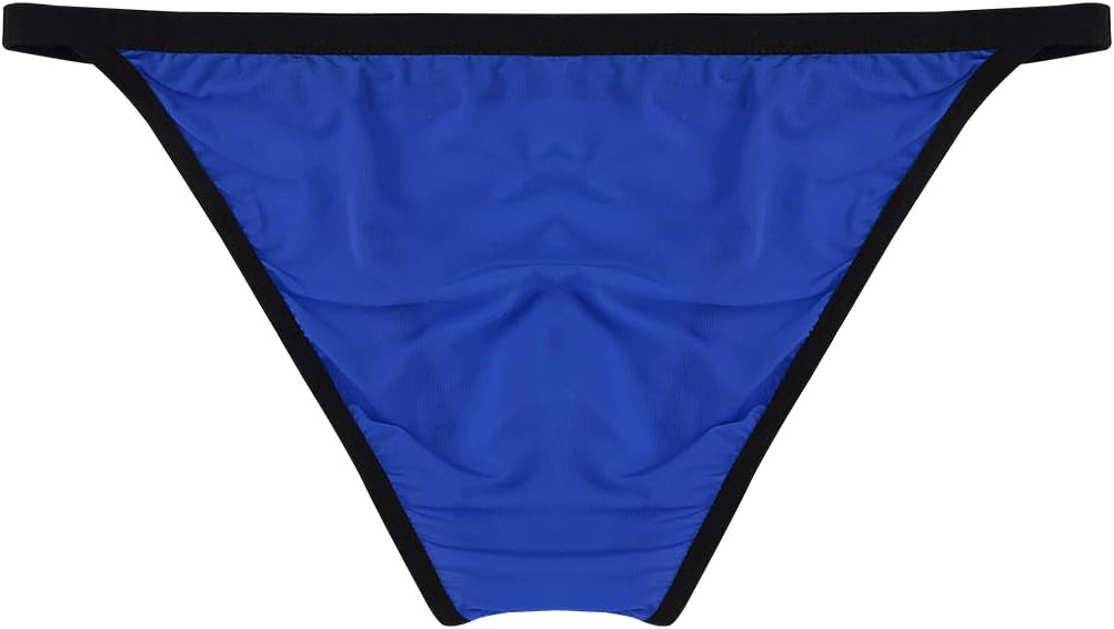 Alvivi Men's Soft Silky Panties Low Rise Boxer Briefs Bulge Pouch Jockstraps Underwear