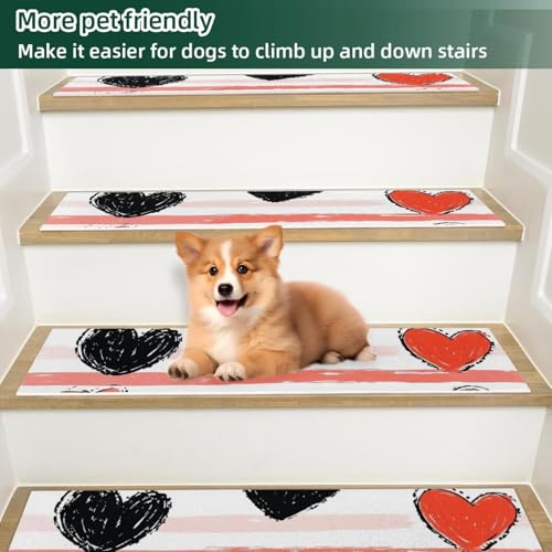 Tapis d'escalier antidérapants pour une maison sûre et chaleureuse - 6
