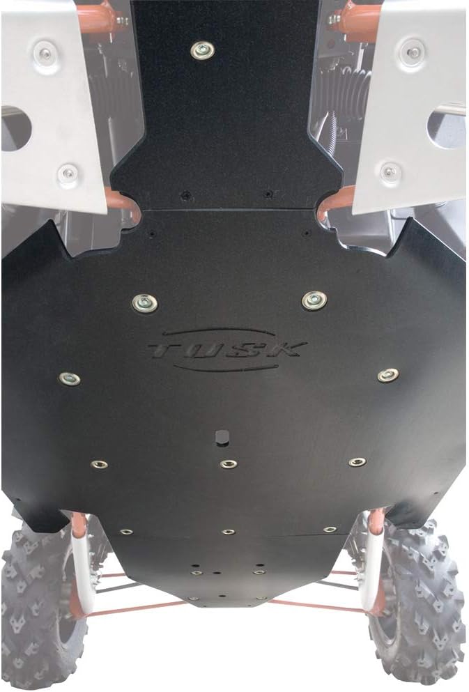 Tusk QuietGlide Skid Plate 3/8" For Polaris Automotive