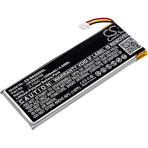 Enyuly 1200mAh Replacement Battery for Becker Ready 6l EU Plus Active 6 LMU Plus BE B40 Active 6 LMU Active 6 Professional 6 LMU Ready 6 EU JE Professional 6.2 LMU Transit 6 LMU SR3840100 (3.7V)