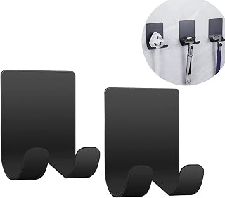 2 unidades de soporte para afeitar, resistente al agua de acero inoxidable 304, Sin Necesidad de Perforar, Adhesivos Fuertes para Baño y Cocina, Soporte Multifuncional para Ducha (2 Unidades)