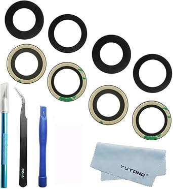 4pcs2 Sets New OEM Original Rear Camera Glass Lens Replacement for iPhone 13 and for iPhone 13 Mini with Adhesive Preinstalled Included Repair Tools Not for 13 Pro Also not for 13 Pro Max