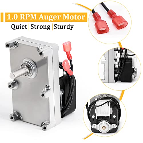 Adviace Replacement PU-047040 Auger Motor for Englander/England 25-PDVC 55-SHP10 25-PDV 55-SHP22 Pellet Stoves, 2-Pack 1 RPM Counter Clockwise Auger Motor for 25-PDVC. by Adviace - Image 5