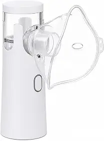 Nebulizador Portátil Ultrassônico Silencioso Sem Fio USB ou Pilha Névoa Fina Compacto para Crianças e Adultos