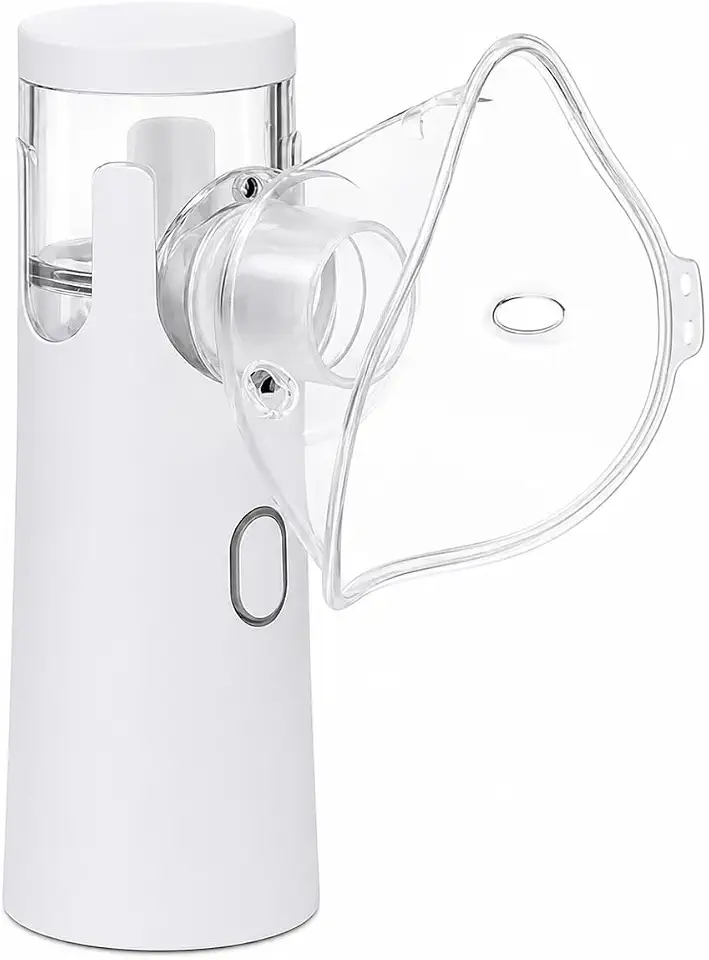 Nebulizador Portátil Ultrassônico Silencioso Sem Fio USB ou Pilha Névoa Fina Compacto para Crianças e Adultos