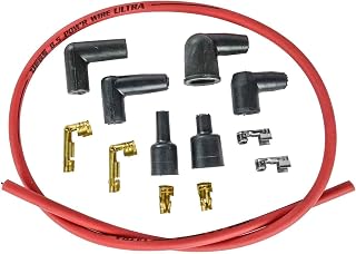 JEGS 4020077 8.5mm Red Ultra Pow'r Wire Coil Wire Kit (3 ft.)