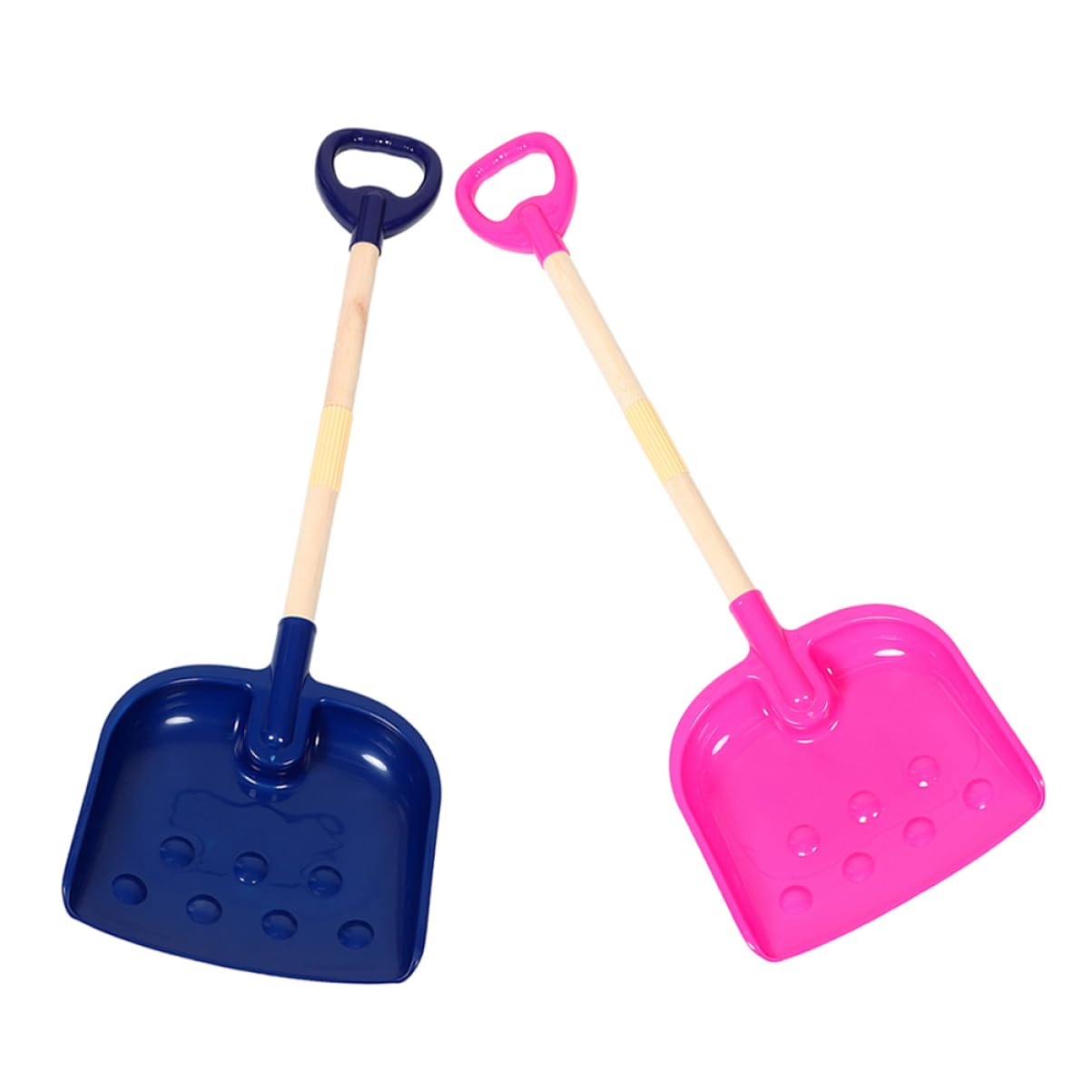 KICHOUSE Portable Plastic Shovels Outdoor Beach Sand and Snow Shovels for Durable Garden Tools for Digging and Sifting Sand