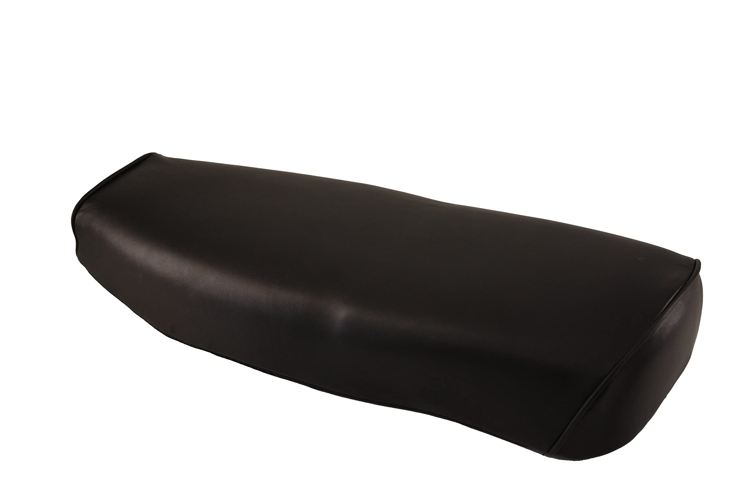 Skórzany pokrowiec na siedzenie czarny gładki pasuje do Simson S50, S51, S70, KR51 1/2 Schwalbe, SR4-3 Sperber, SR4-4 Habicht pokrowiec na ławkę bez napisu